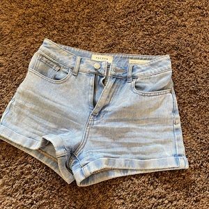 Denim shorts